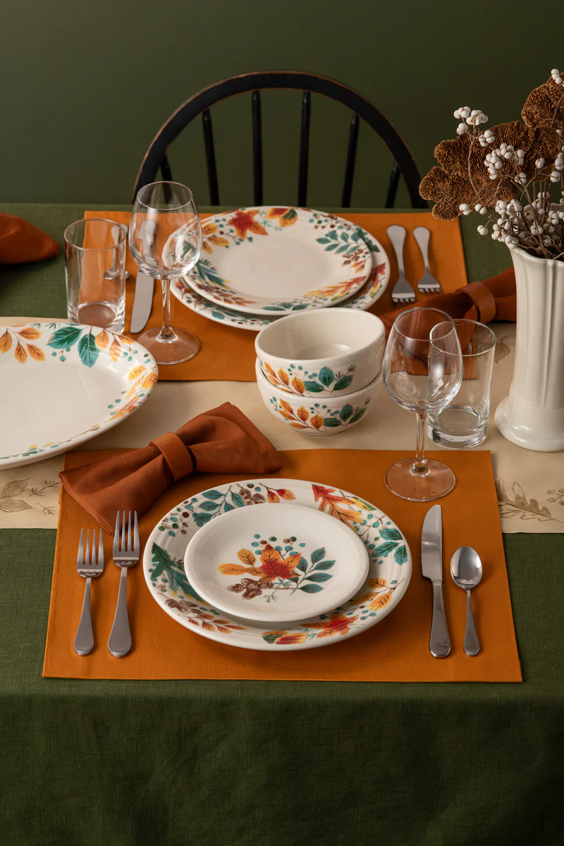 Autumn Fields Classic Rim 9 Inch Luncheon Plate - Image 3