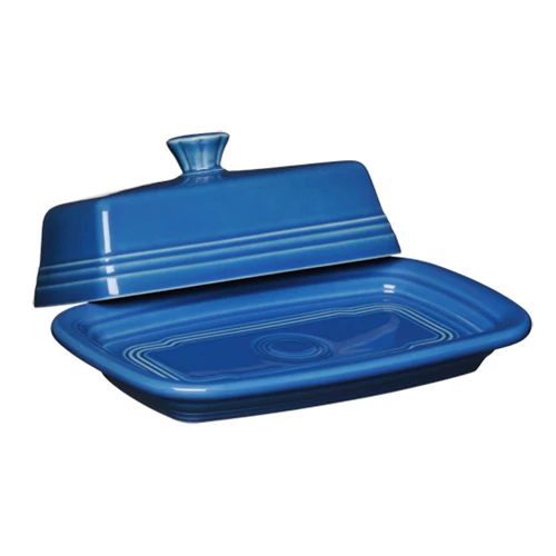 Extra Large Covered Butter Dish 8 1/8 Inch x 5 1/8 Inch - Image 6