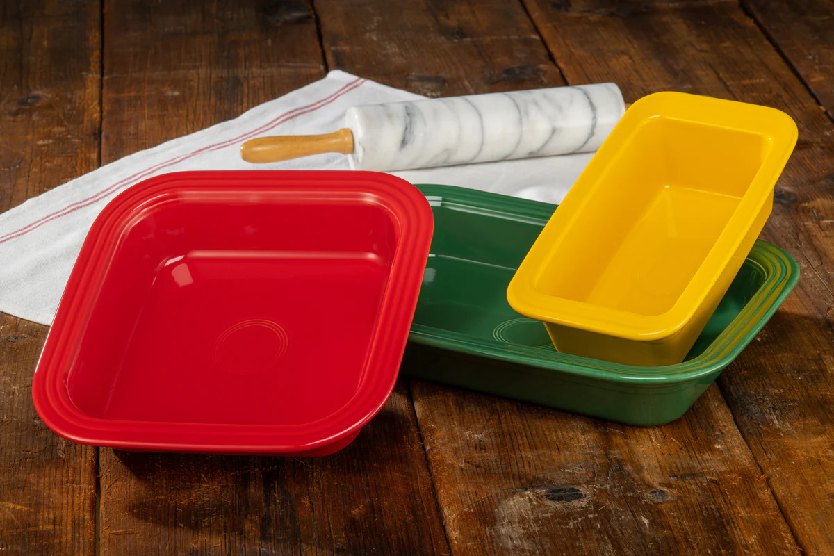 Fiesta 10 3/4 Inch x 5 3/4 Inch Loaf Pan Baker 1.4 Quarts - Image 3